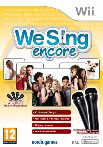 We Sing Encore PAL Wii