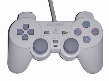 White Dual Shock Controller Playstation