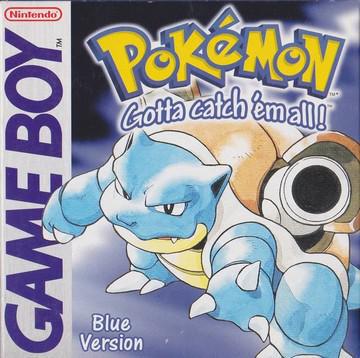 Pokemon Blue Cover Art