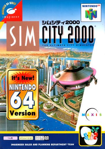 Sim City 2000 JP Nintendo 64