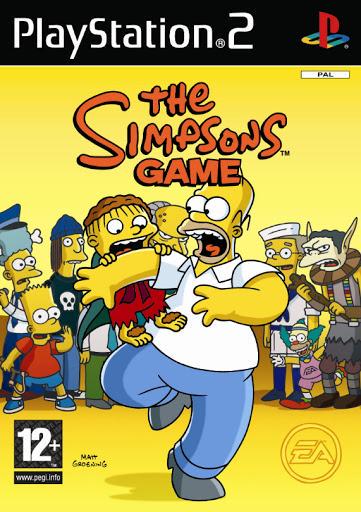 The Simpsons Game PAL Playstation 2