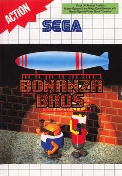 Bonanza Bros PAL Sega Master System