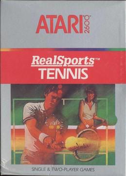 RealSports Tennis Atari 2600