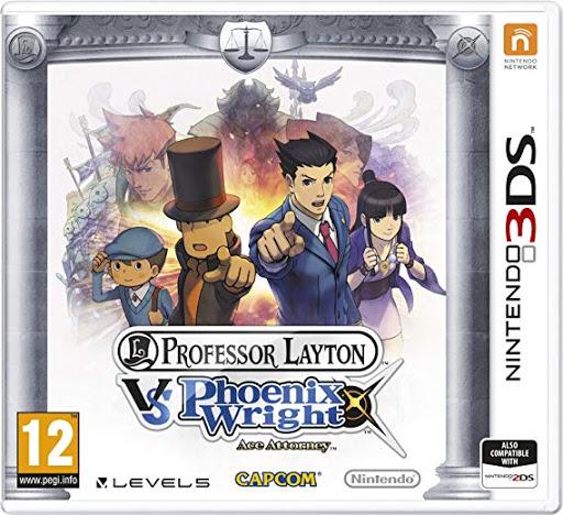 Professor Layton vs. Phoenix Wright: Ace Attorney PAL Nintendo 3DS