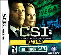 CSI: Crime Scene Investigation: Deadly Intent Hidden Cases Nintendo DS