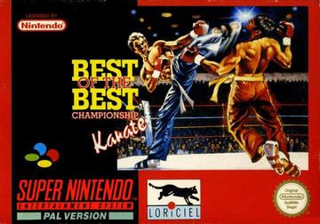 Best of the Best Championship Karate PAL Super Nintendo
