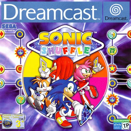 Sonic Shuffle PAL Sega Dreamcast