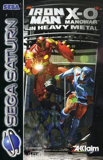 Iron Man and X-O Manowar in Heavy Metal PAL Sega Saturn
