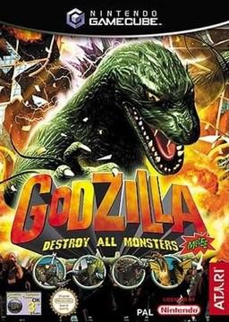 Godzilla Destroy All Monsters Melee PAL Gamecube
