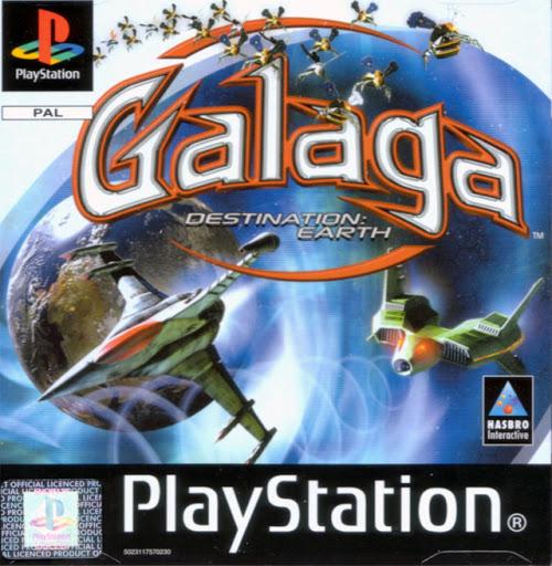 Galaga Destination Earth PAL Playstation