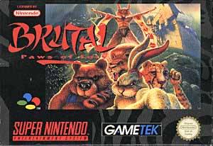 Brutal Paws of Fury PAL Super Nintendo
