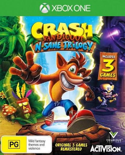 Crash Bandicoot N. Sane Trilogy Cover Art