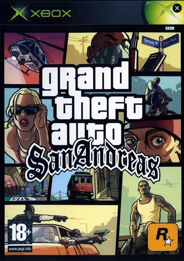 Grand Theft Auto San Andreas PAL Xbox