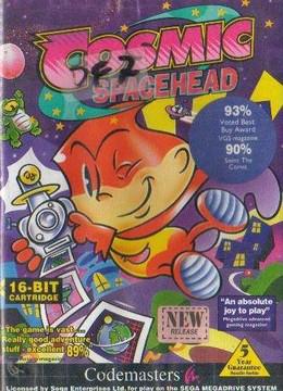 Cosmic Spacehead PAL Sega Mega Drive