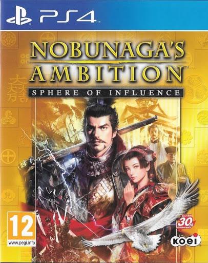 Nobunaga's Ambition Sphere of Influence PAL Playstation 4