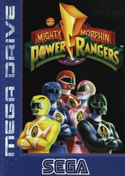 Mighty Morphin Power Rangers PAL Sega Mega Drive
