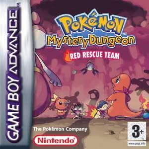 Pokemon Mystery Dungeon: Red Rescue Team Cover Art
