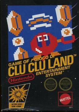 Clu Clu Land PAL NES