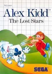 Alex Kidd the Lost Star PAL Sega Master System