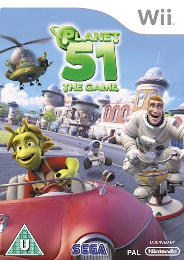 Planet 51: The Game Cover Art
