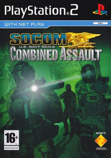 SOCOM US Navy Seals Combined Assault PAL Playstation 2