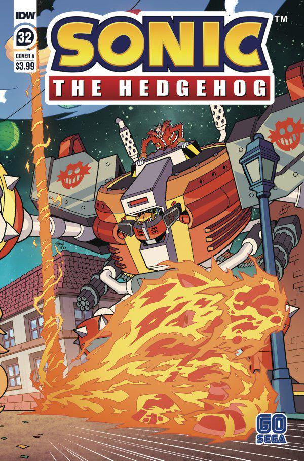 Sonic the Hedgehog #32 (2020) Comic Books Sonic the Hedgehog