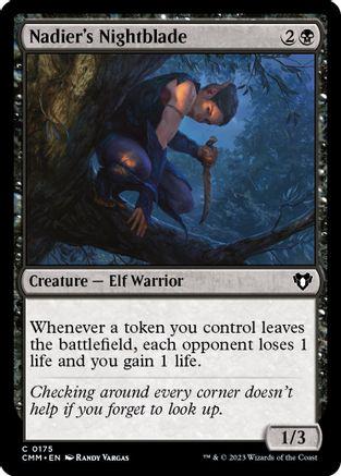 Nadier's Nightblade (Magic Commander Masters)