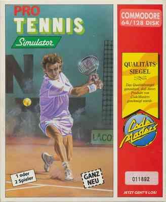 Pro Tennis Simulator Commodore 64