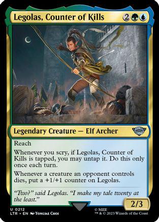 Legolas, Counter of Kills #212 Magic Lord of the Rings