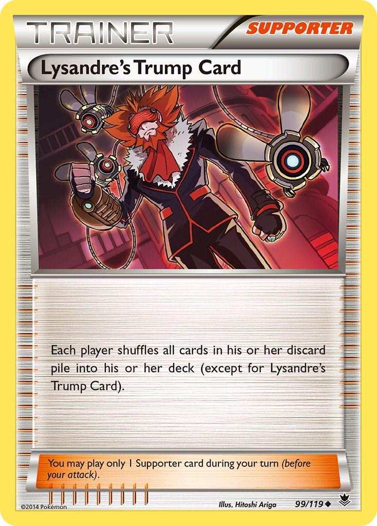Lysandre's Trump Card #99 Pokemon Phantom Forces