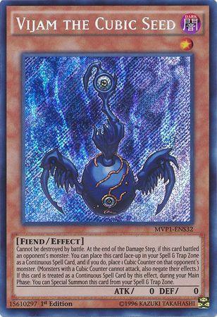 Vijam the Cubic Seed MVP1-ENS32 YuGiOh The Dark Side of Dimensions Movie Pack