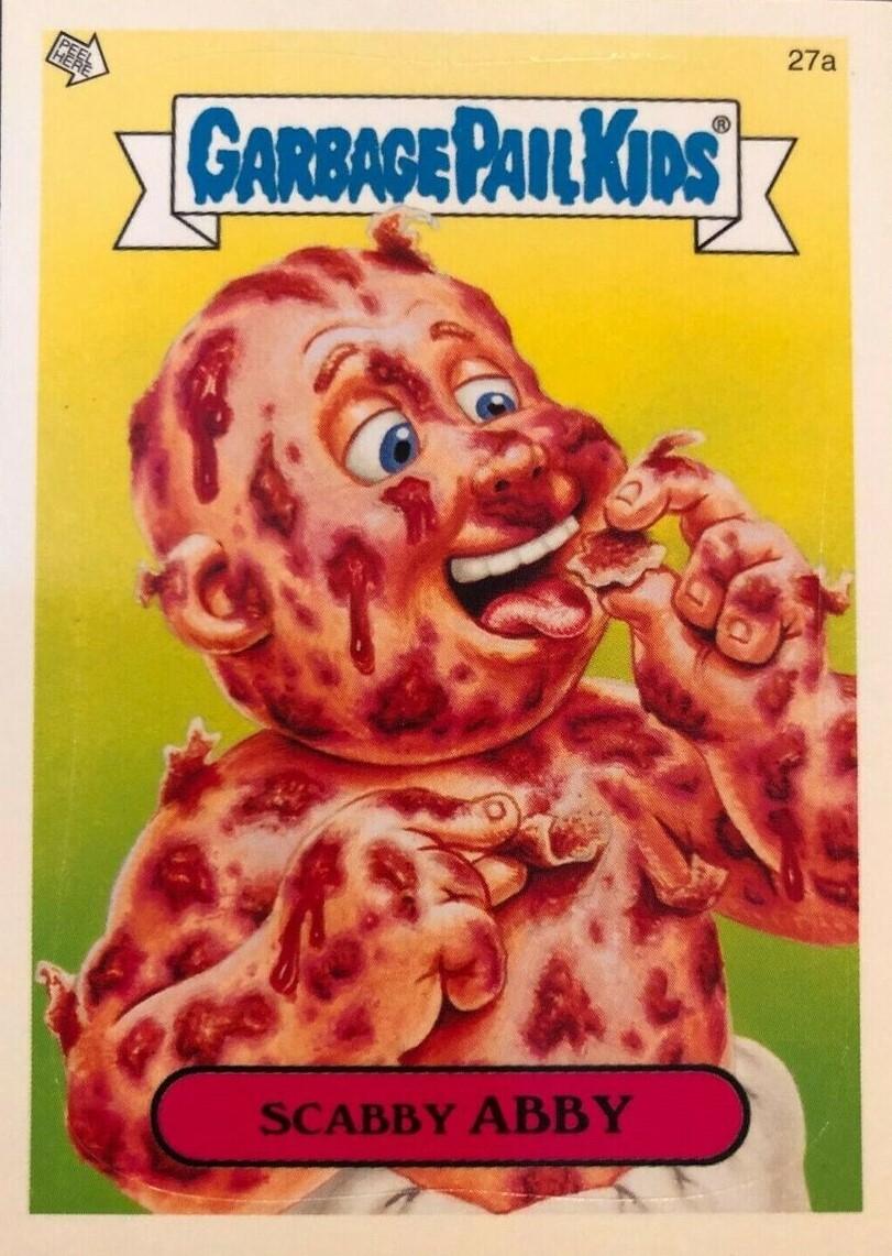 Scabby ABBY #27a 2004 Garbage Pail Kids