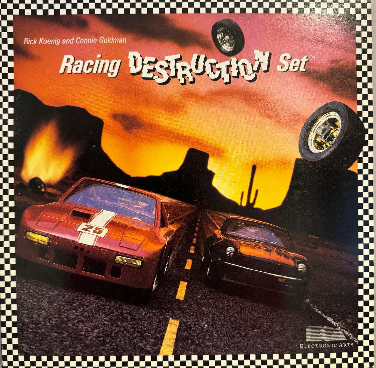 Racing Destruction Set Atari 400