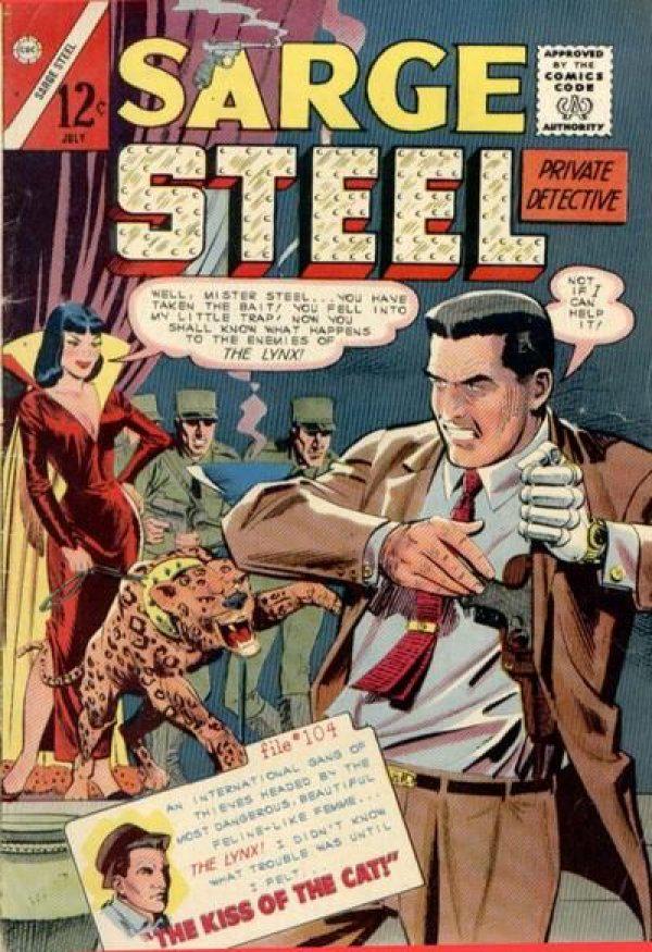 Sarge Steel #4 (1965) Comic Books Sarge Steel