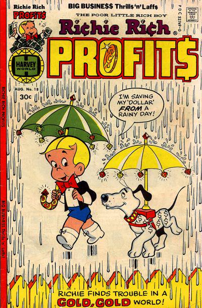 Richie Rich Profits #18 (1977) Comic Books Richie Rich Profits