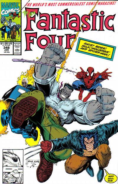 Fantastic Four #348 (1991) Comic Books Fantastic Four