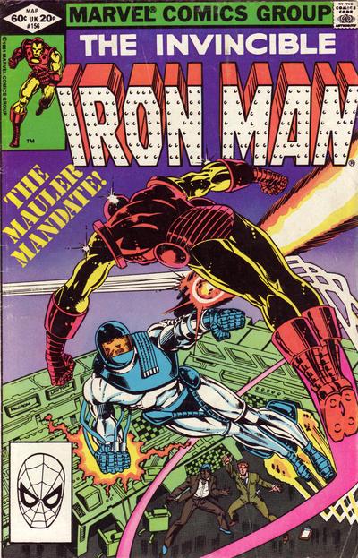Iron Man #156 (1982) Comic Books Iron Man