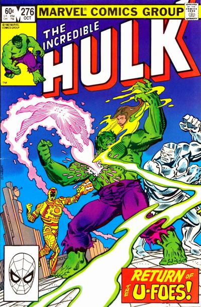 The Incredible Hulk #276 (1982) Comic Books Incredible Hulk