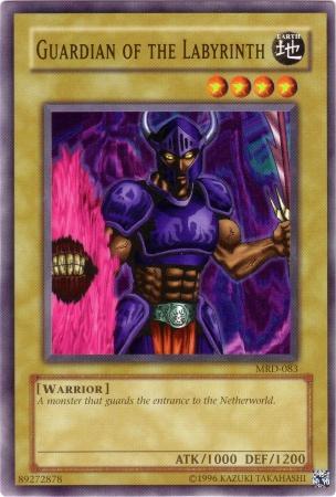Guardian of the Labyrinth MRD-083 YuGiOh Metal Raiders