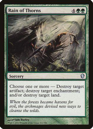 Rain of Thorns Magic Commander 2013