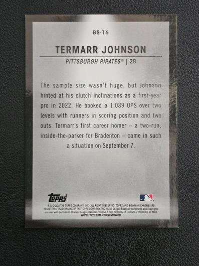 Termarr Johnson [Aqua] #BS-16 photo