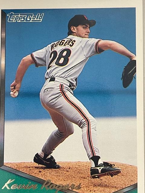 Kevin Rogers #3 Baseball Cards 1994 Topps Gold