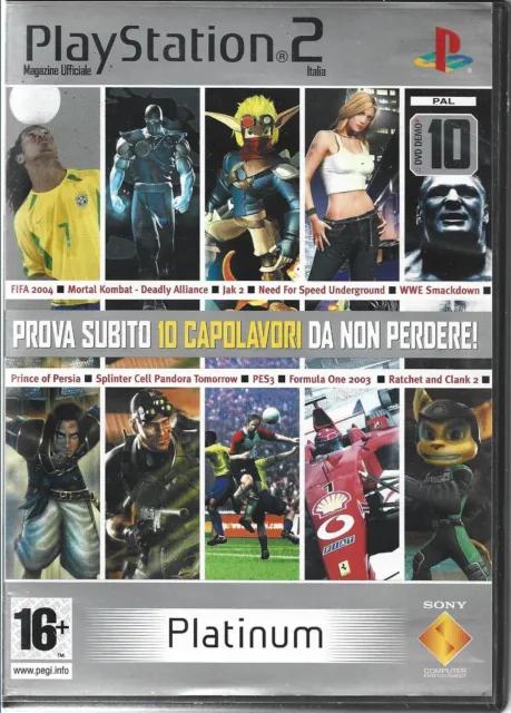 Playstation 2 Magazine Ufficiale Italia Platinum PAL Playstation 2