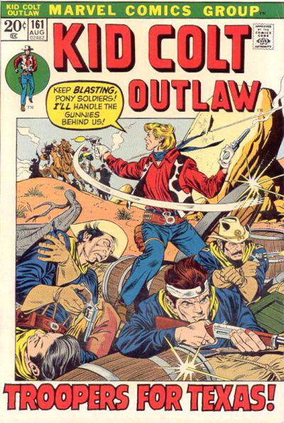Kid Colt Outlaw #161 (1972) Comic Books Kid Colt Outlaw