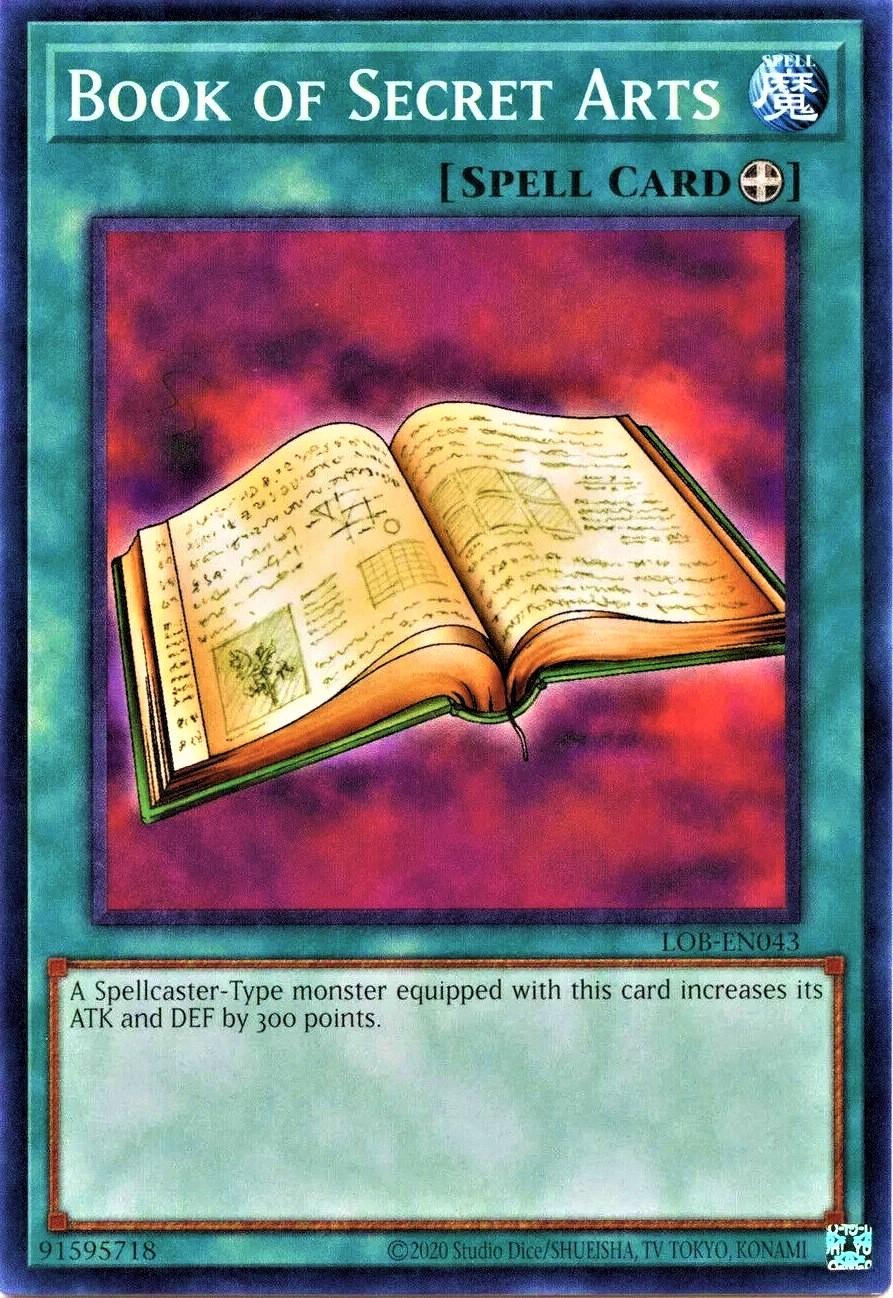Book of Secret Arts LOB-EN043 YuGiOh Legend of Blue Eyes White Dragon: 25th Anniversary