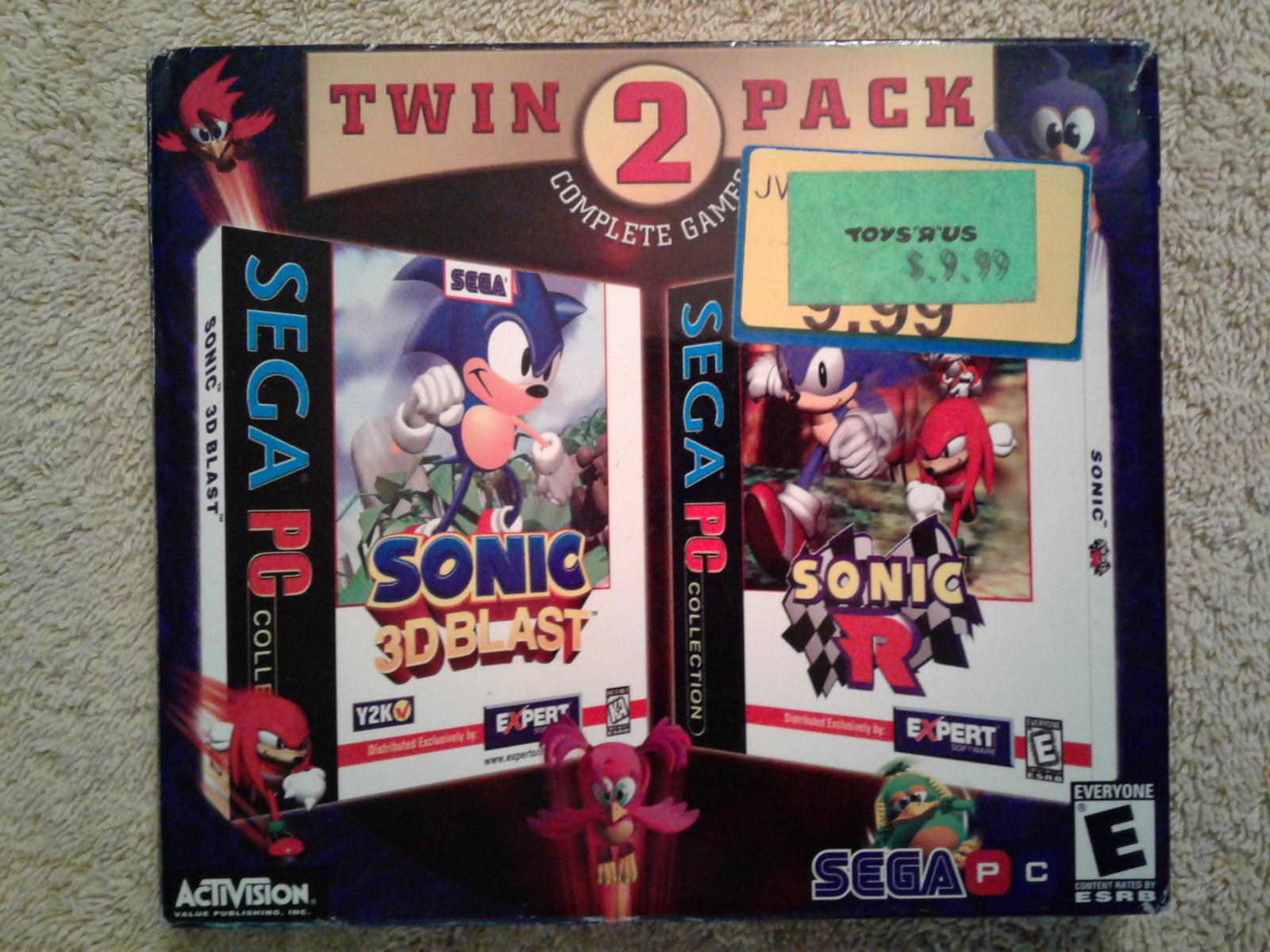 Sonic 3D Blast & Sonic R PC Games
