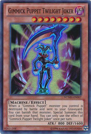 Gimmick Puppet Twilight Joker NUMH-EN007 YuGiOh Number Hunters