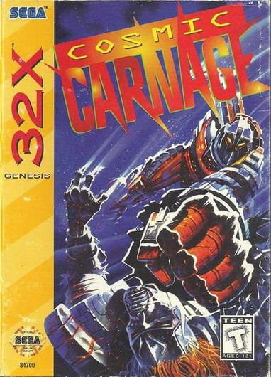 Cosmic Carnage Cover Art