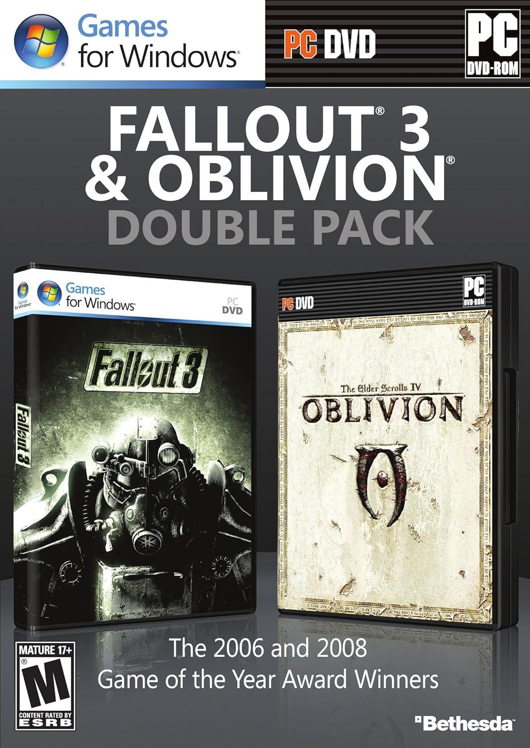 Fallout 3 & Oblivion Double Pack PC Games
