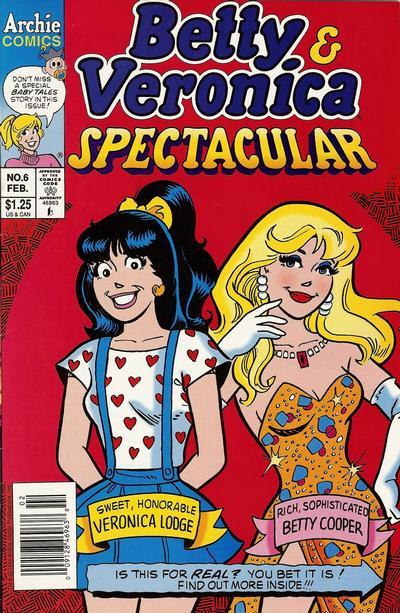 Betty & Veronica Spectacular #6 (1993) Comic Books Betty and Veronica Spectacular